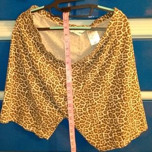 Leopard print h&m short